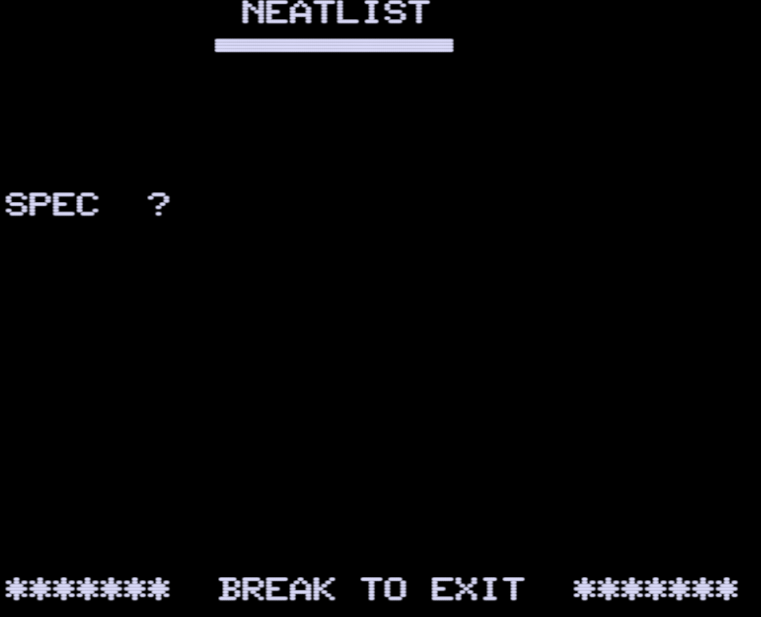 Screen shot